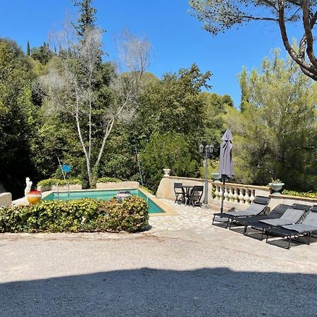 Appartement Bas De Villa Avec Piscine Privee Partagee Proche Bord De Mer Cagnes-sur-Mer Exterior foto