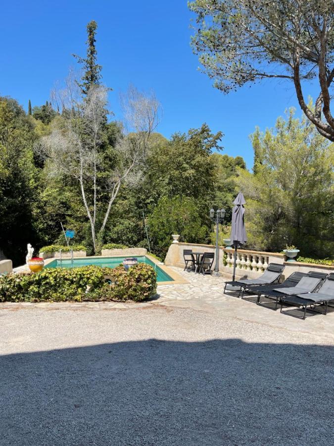 Appartement Bas De Villa Avec Piscine Privee Partagee Proche Bord De Mer Cagnes-sur-Mer Exterior foto